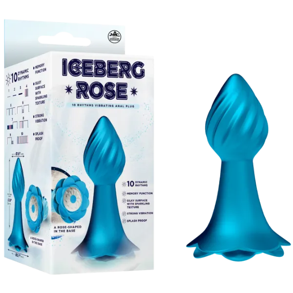 10 Rhythms Vibrating Anal Plug