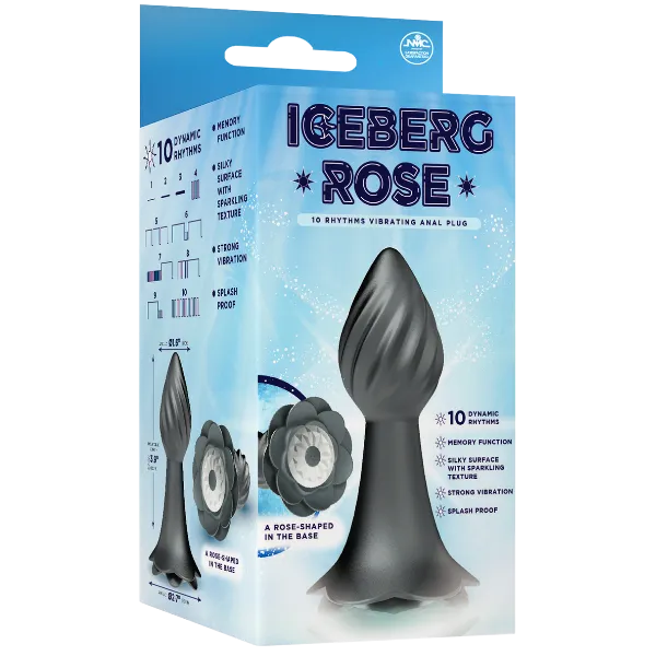 10 Rhythms Vibrating Anal Plug