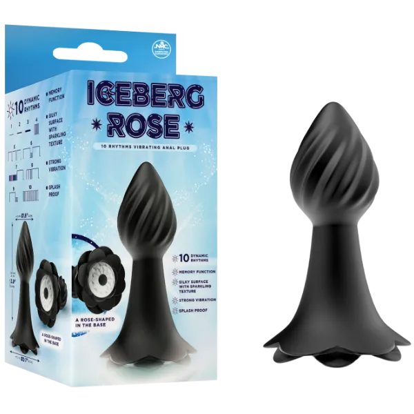 10 Rhythms Vibrating Anal Plug