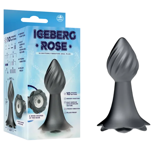 10 Rhythms Vibrating Anal Plug