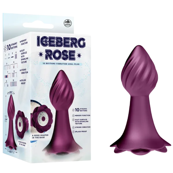 10 Rhythms Vibrating Anal Plug