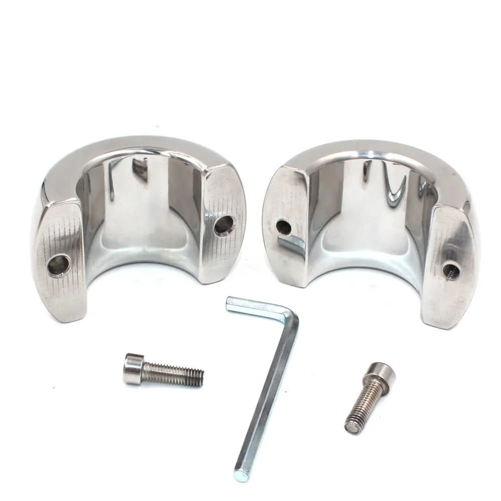 3 Size Stainless Steel Scrotum Penis Restraint Pendant Ball Stretcher
