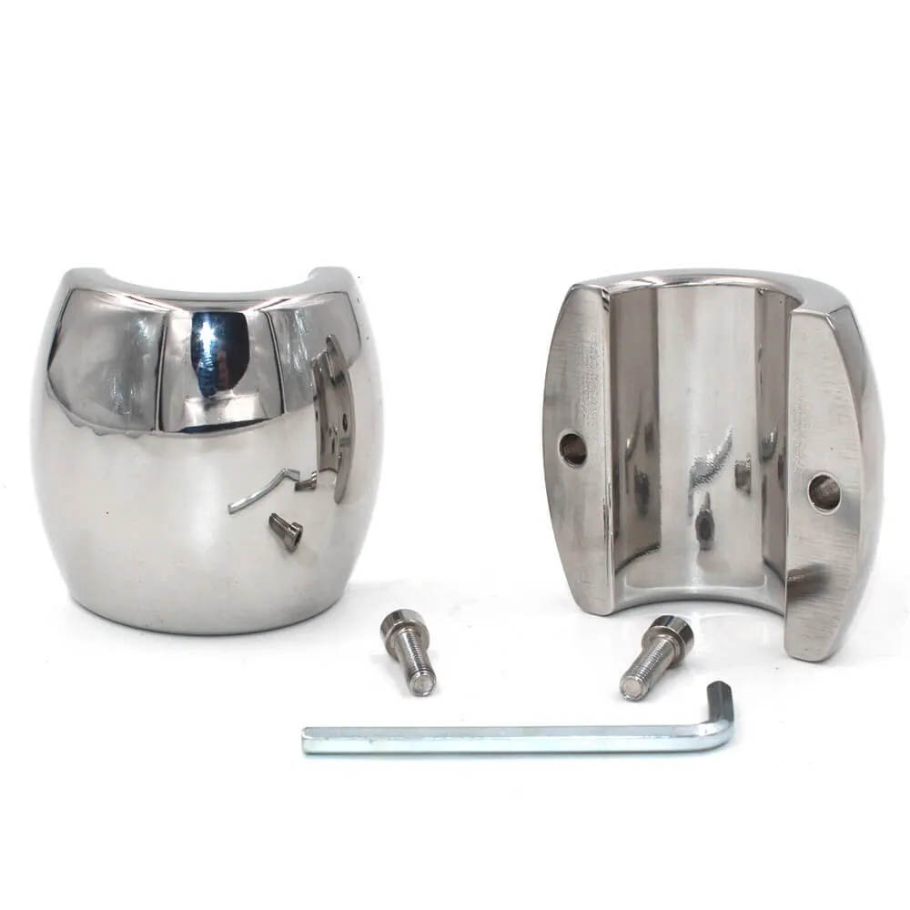 3 Size Stainless Steel Scrotum Penis Restraint Pendant Ball Stretcher
