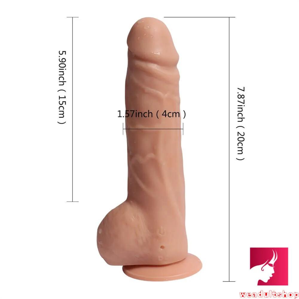 7.87in Remote Control Dildo Masturbation Sex Toy For Adults