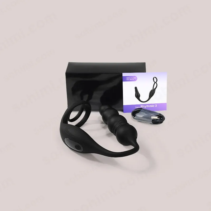 ARCHIE4| App Control Vibrating and Thrusting Anal Plug
