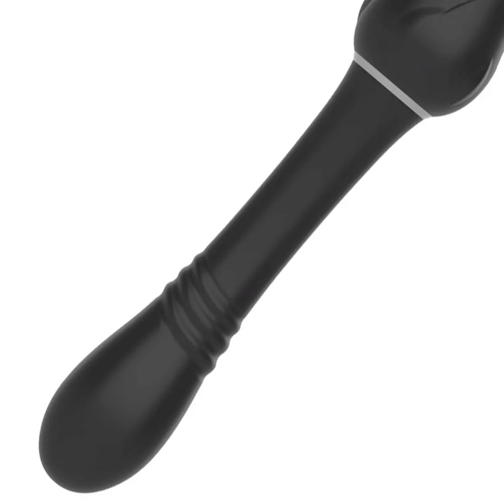 Ashella Vibes Rose Clitoral Sucking Stimulator Thrusting G-Spot Vibrator Sex Toy