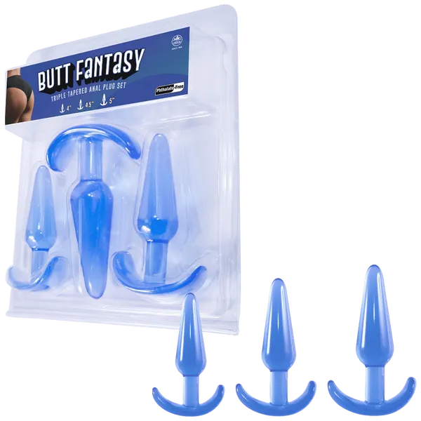 Butt Fantasy - Triple Tapered Anal Plug Set