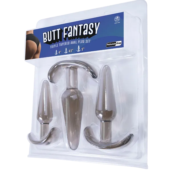 Butt Fantasy - Triple Tapered Anal Plug Set
