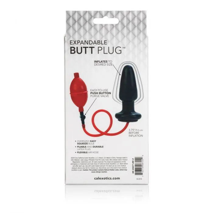 California Exotics - Expandable Butt Plug (Black)