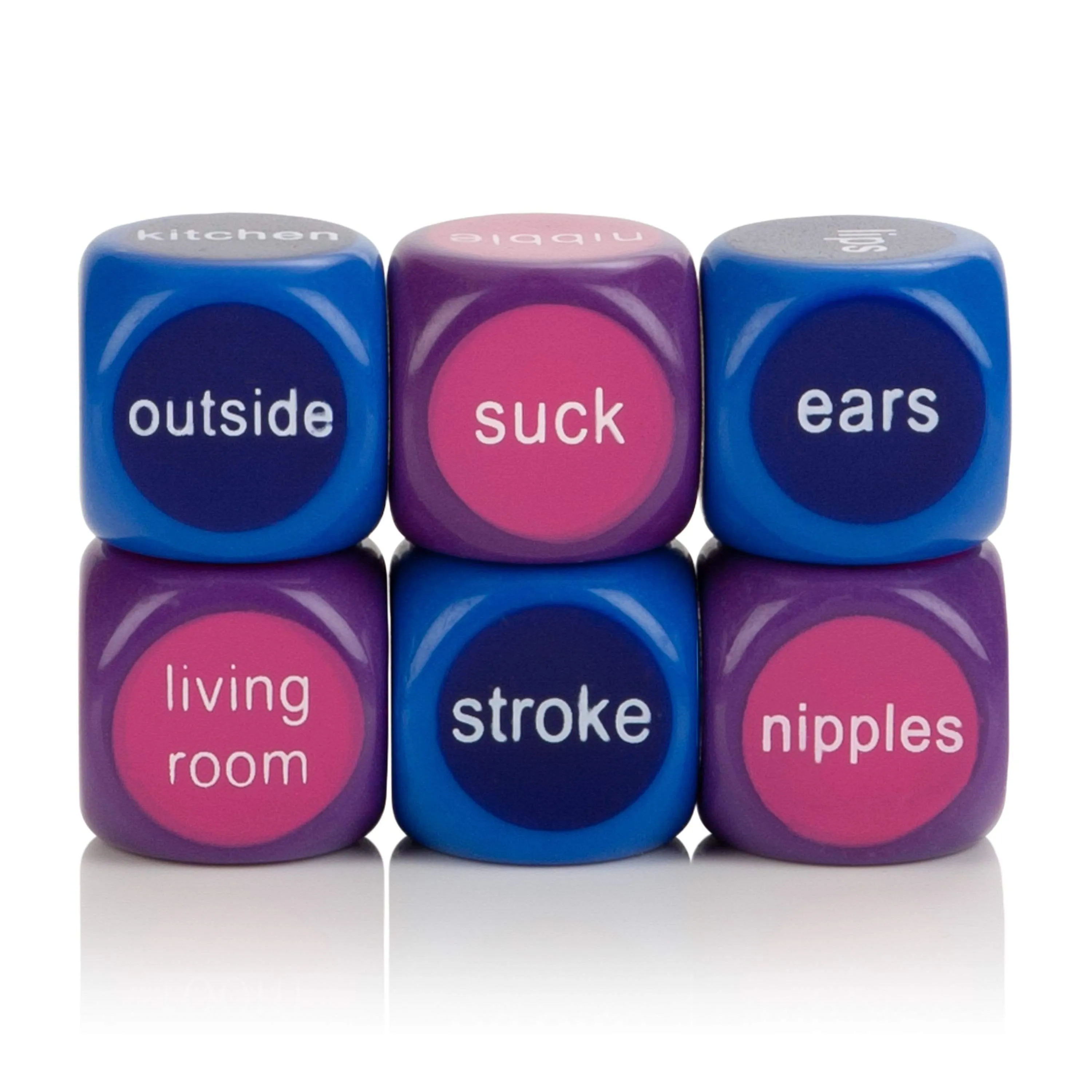California Exotics - Hot and Spicy Party Dice (Multi Colour)