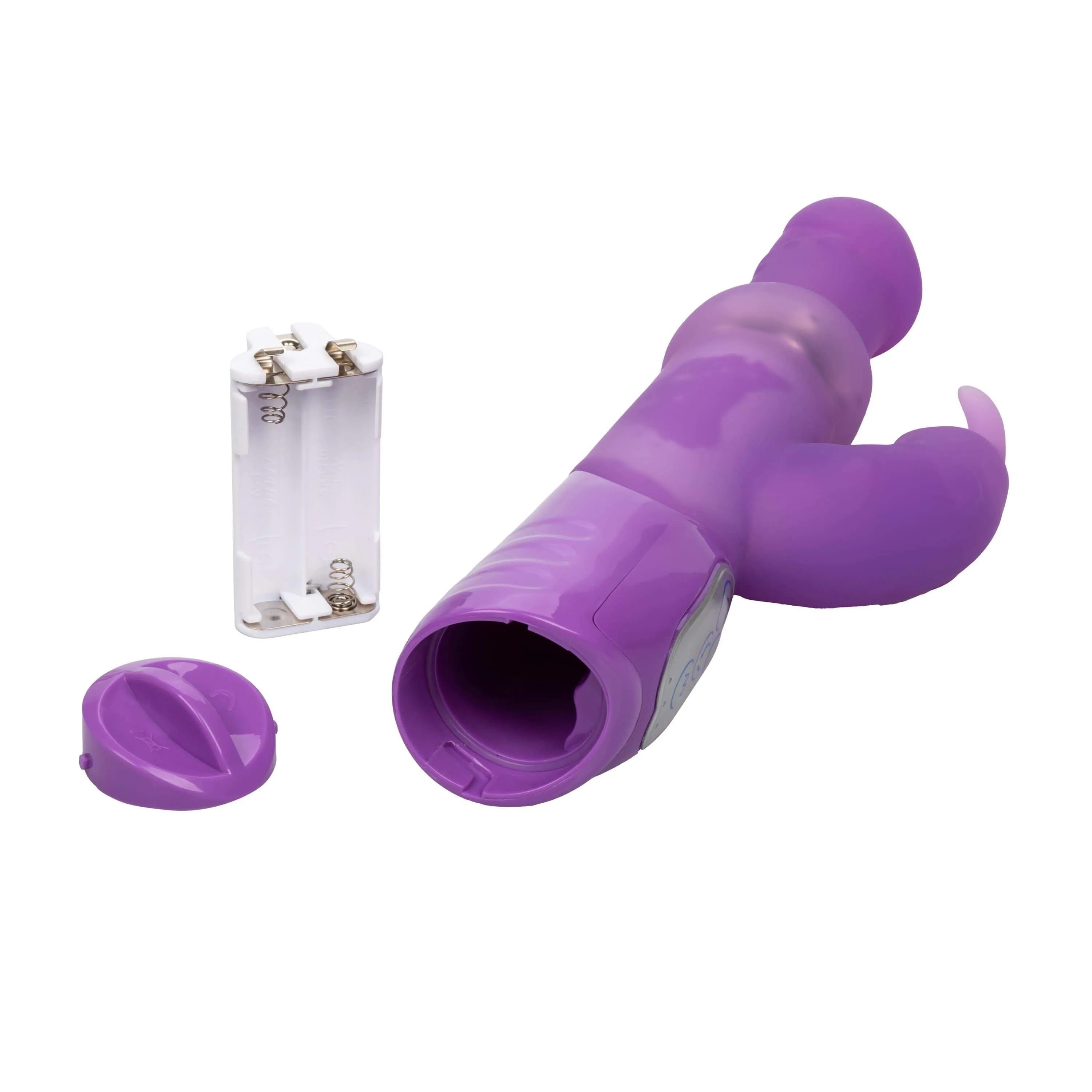 California Exotics - Jack Rabbit Premium Silicone Jack Rabbit Vibrator (Purple)