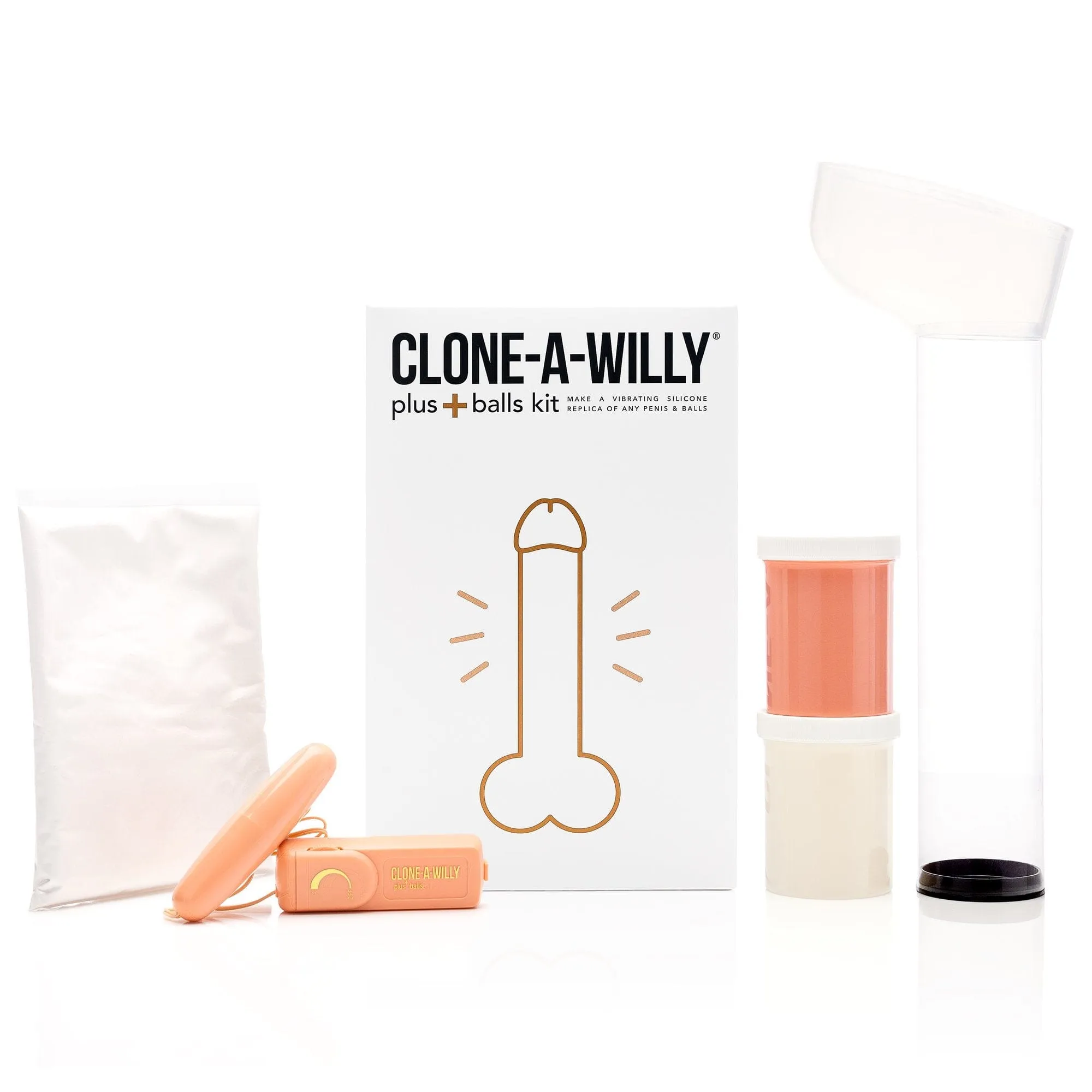 Clone A Willy With Balls Light Tone
