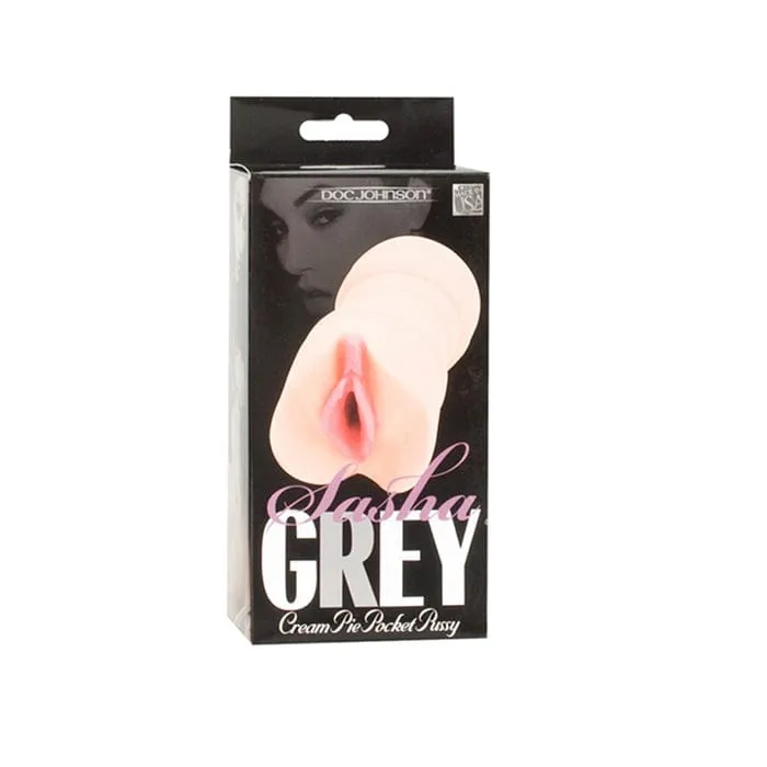 Doc Johnson Sasha Grey Cream Pie UR3 Pocket Pussy