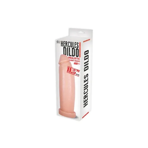 Hercules PVC Dildo 11.5 Flesh