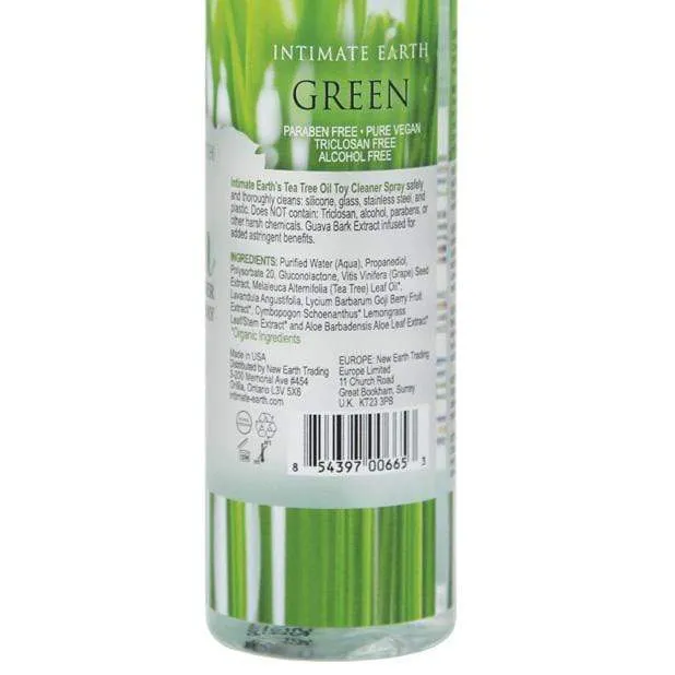 Intimate Earth - Green Tea Tree Oil Toy Cleaner Spray 4.2 oz