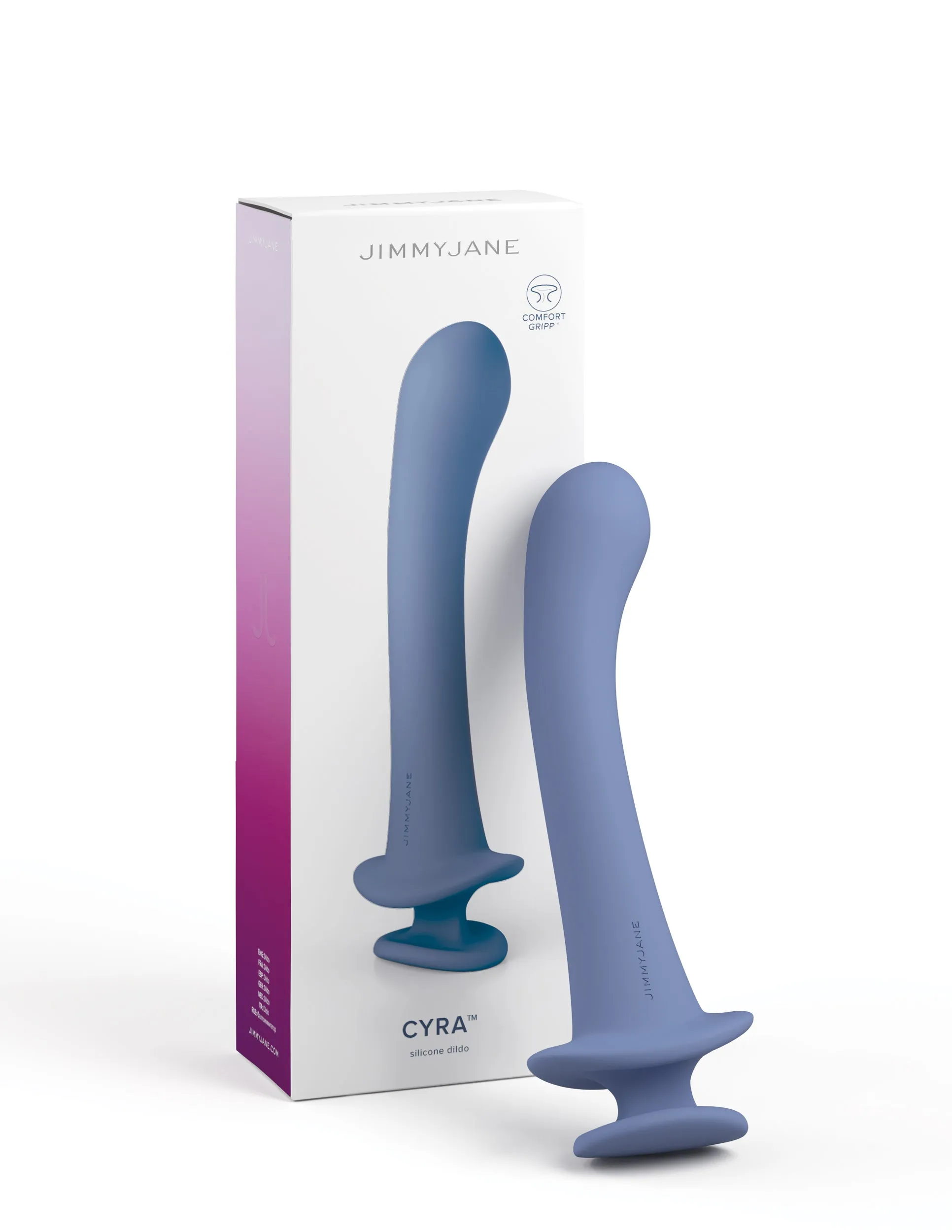 Jimmyjane Cyra Silicone Dildo Blue