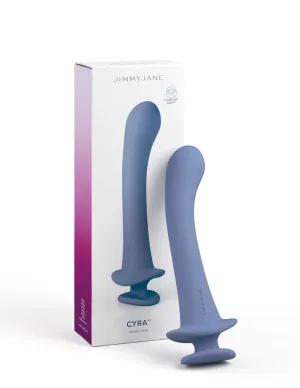 Jimmyjane Cyra Silicone Dildo Blue
