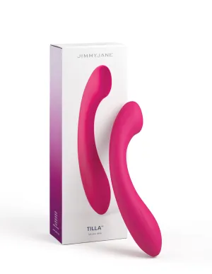 Jimmyjane Tilla Silicone Dildo Fucshia