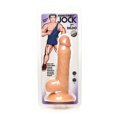 JOCK Wrestling Wayne 7 dildo with balls - Light
