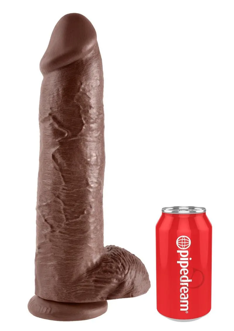 Kc 12 Cock W/balls Brown