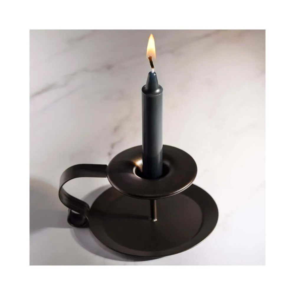 Lacire Drip Pillar Candles - Black