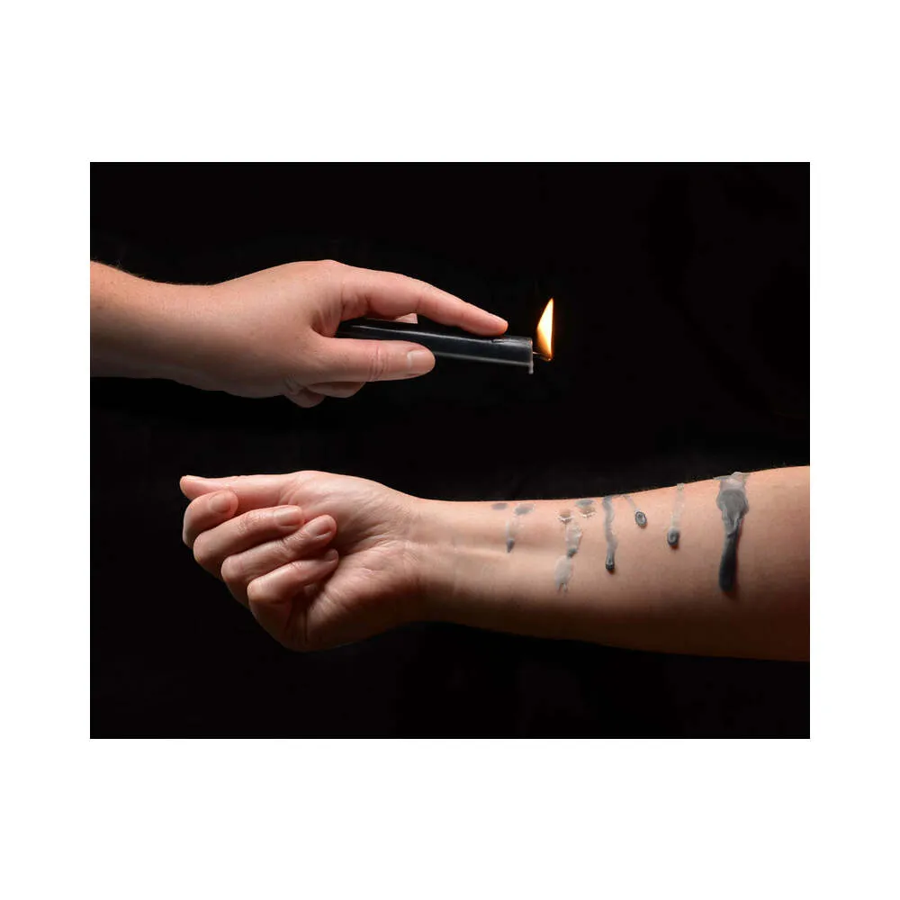 Lacire Drip Pillar Candles - Black