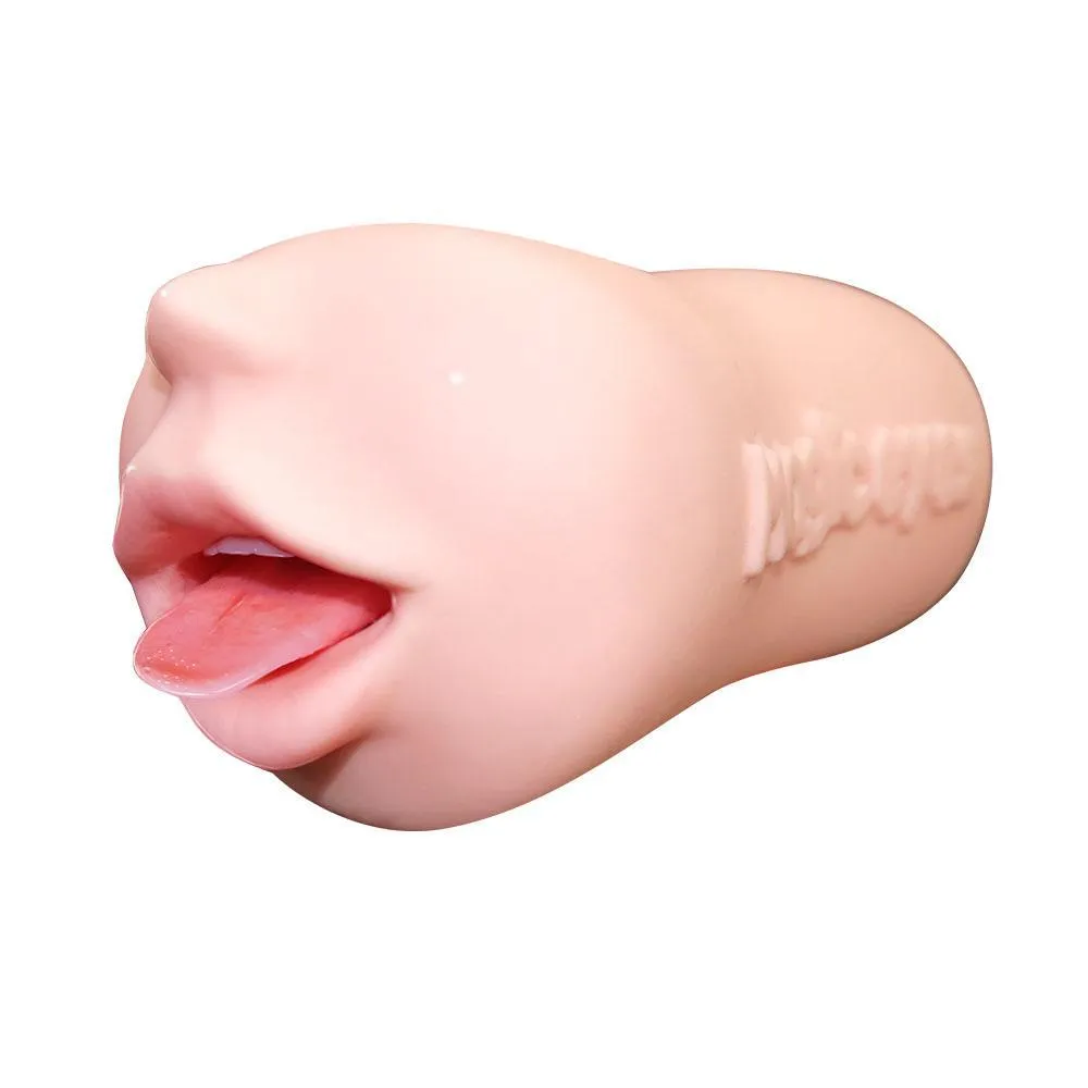 Magic Eyes - Taste of truth La Bocca Della Verita Mouth Masturbator (Beige)