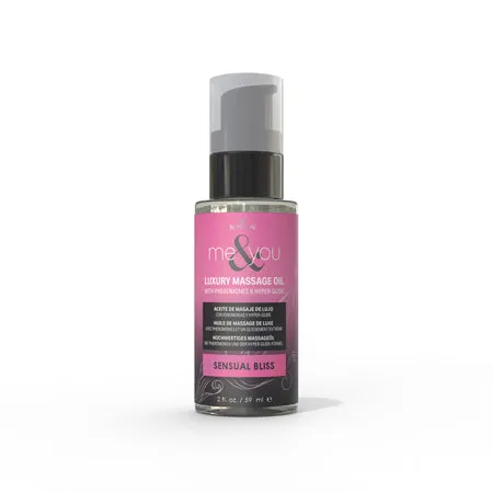 Me and You Massage Oil Sensual Bliss 2oz