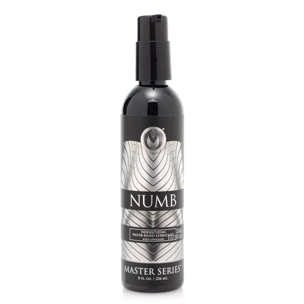 Ms Numb Desensitize Water Base Lube 8oz
