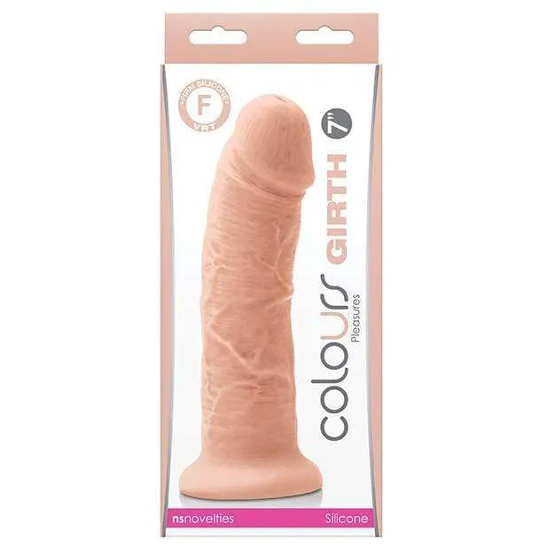 NS Novelties - Colours Pleasure Realistic Dildo Girth 7 (Beige)