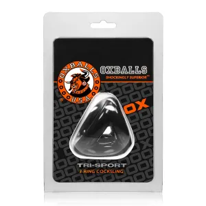 OxBalls Tri-Sport. Cocksling. Black