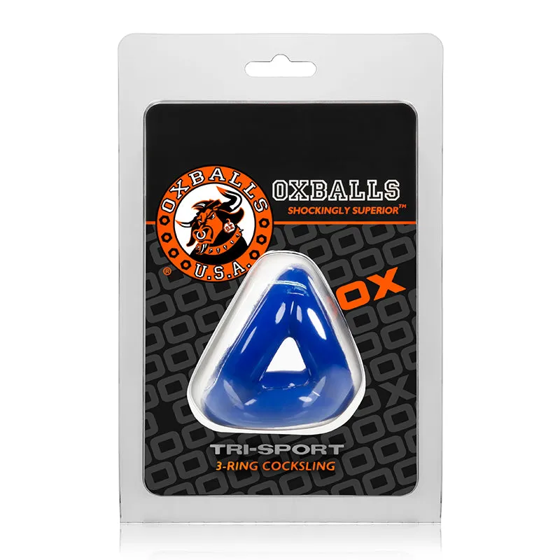 OxBalls Tri-Sport. Cocksling. Police Blue