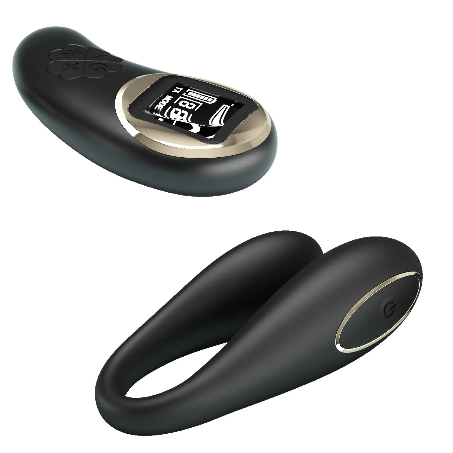 Pretty Love Nathan Remote Control LED Couples Vibrator USB Sex Toy