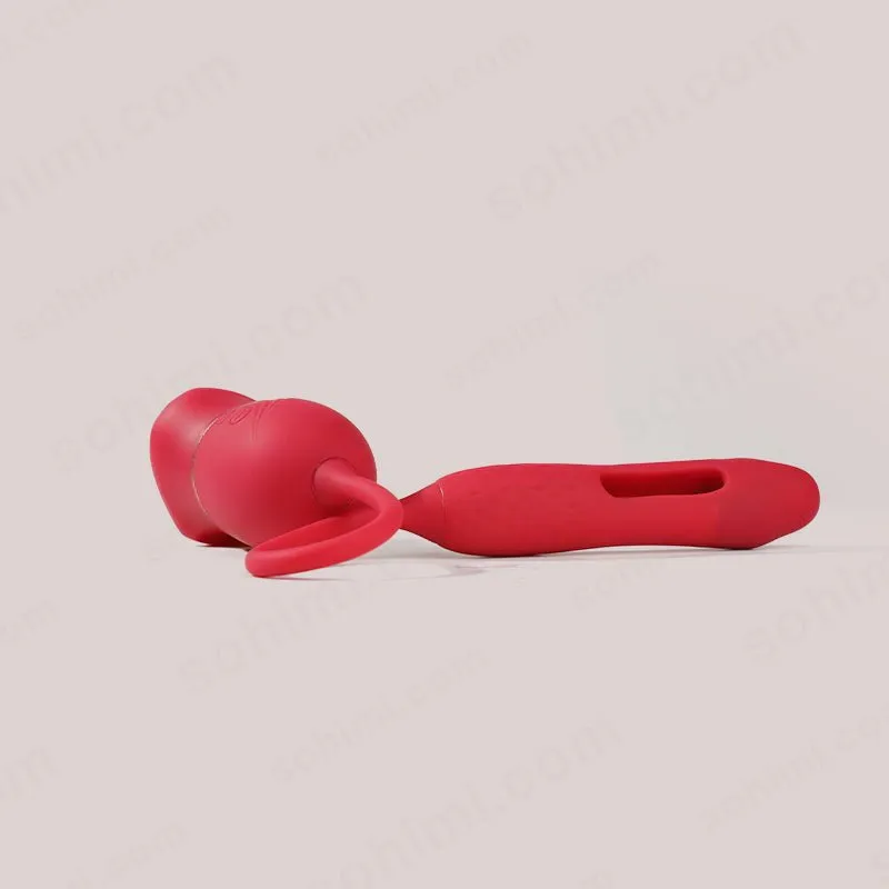 REDLIPS| 4 in 1 Licking Sucking Flapping and Vibrating G-Spot Clit Stimulator