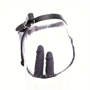 Restraint Thong Double-Headed Penis Silicone Strap-On Bondage Dildos