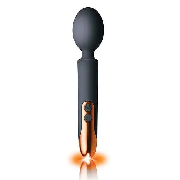 RocksOff - Oriel Rechargeable Wand Massager (Black)