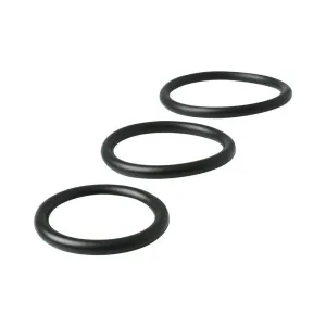 Rubber Cock Ring 1.5 inches Black