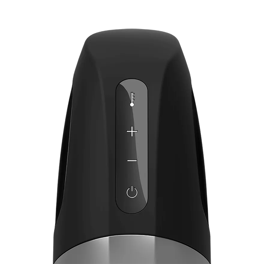 Satisfyer - Men Heat Vibration Masturbator (Black)