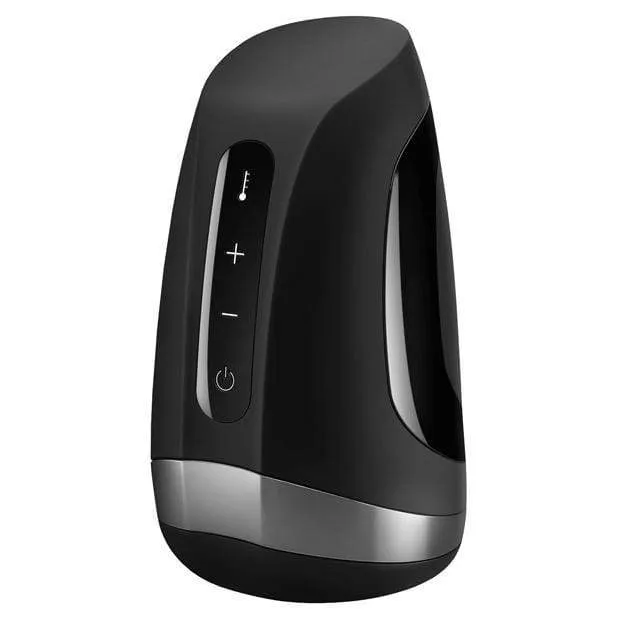Satisfyer - Men Heat Vibration Masturbator (Black)