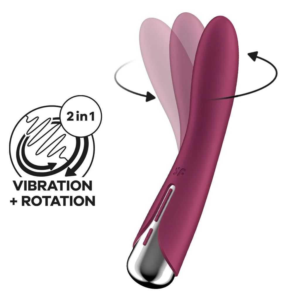 Satisfyer Spinning Vibe 1 ROTATING G-Spot Vibrator USB Unisex Personal Sex Toy
