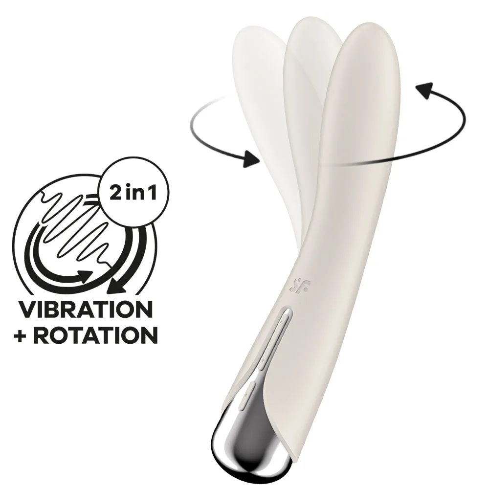 Satisfyer Spinning Vibe 1 ROTATING G-Spot Vibrator USB Unisex Personal Sex Toy