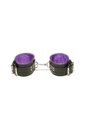 Stockroom Fleece Lined Ankle Cuffs with D-Ring. Small