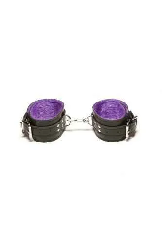 Stockroom Fleece Lined Ankle Cuffs with D-Ring. Small