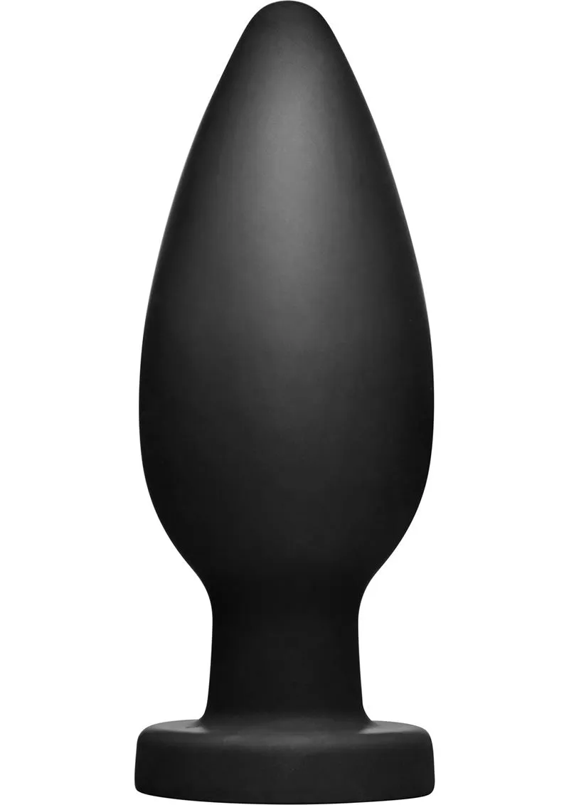 Tof Xxl Silicone Anal Plug Black