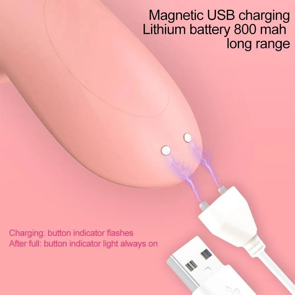 Tongue Rotating Thrusting Heating Sucking AV Wand