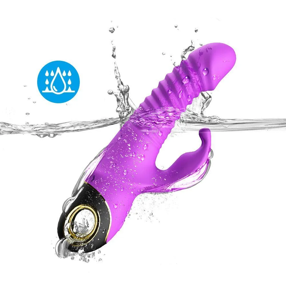 USK-V09 Thrusting Revolving Vibrating Rabbit Vibrator