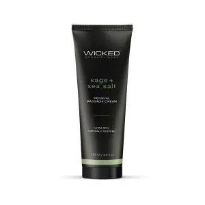 Wicked SAGE   SEA SALT Sensual Massage Cream