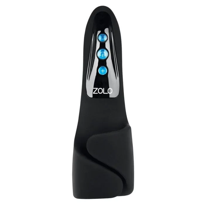 Zolo - Edgemaster Squeezable Vibrating Masturbator (Black)